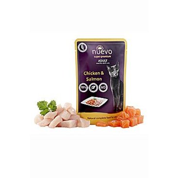 Mazlíčci - Nuevo kočka adult kuře a losos kapsa 85g