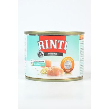 Mazlíčci - Rinti Dog Sensible konzerva kuře+rýže 185g