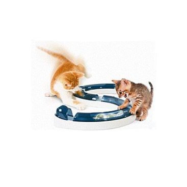 Mazlíčci - Hračka kočka Koulodráha horská s míčkem CATIT plast