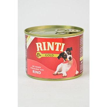 Mazlíčci - Rinti Dog Gold konzerva hovězí 185g