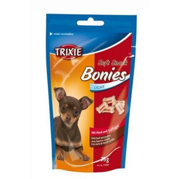 Mazlíčci - Esquisita BONIES light bílé kostičky pro psy 75g TR