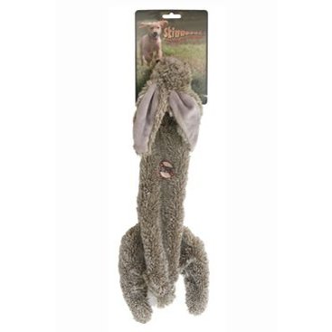 Mazlíčci - Hračka pes Zajíc pískací 38cm Skinneeez
