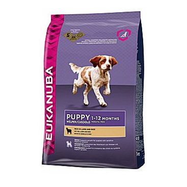 Mazlíčci - Eukanuba Dog Puppy&Junior Lamb&Rice 12kg