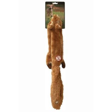 Mazlíčci - Hračka pes Veverka pískací 38cm Skinneeez