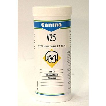 Mazlíčci - Canina V25 Vitamin Tabs 200g (60tbl.)