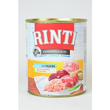 Mazlíčci - Rinti Dog Junior konzerva kuře 800g