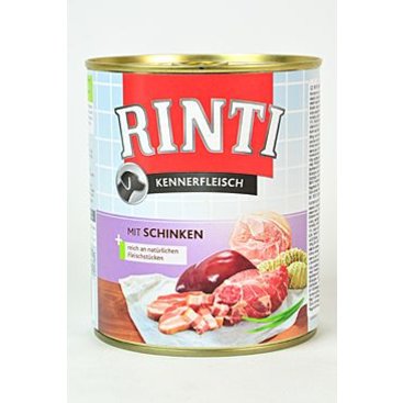 Mazlíčci - Rinti Dog konzerva šunka 800g