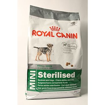 Mazlíčci - Royal canin Kom. Mini Sterilised 8kg