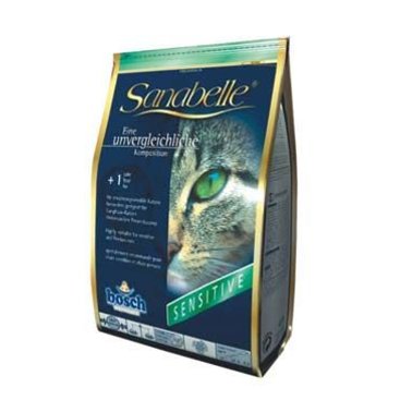Mazlíčci - Bosch Cat Sanabelle Sensitive jehněčí s rýží 10kg