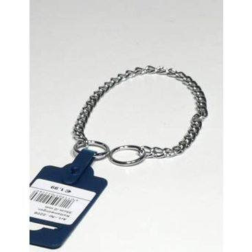 Mazlíčci - Obojek kovový stahovák 1-řadý 35cm/1,6mm Tommi