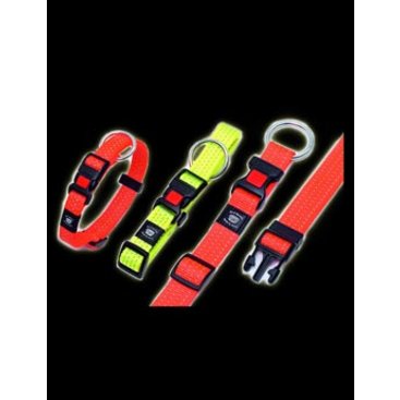 Mazlíčci - Obojek nylon ART Sportiv reflex 45-65/25 Žlutý KAR 1ks