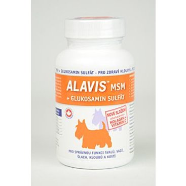 Mazlíčci - Alavis MSM+Glukosamin sulfát pro psy 60tbl