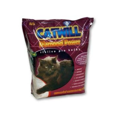 Mazlíčci - Podestýlka Catwill Diamond Power kočka pohlc. pach7,6l