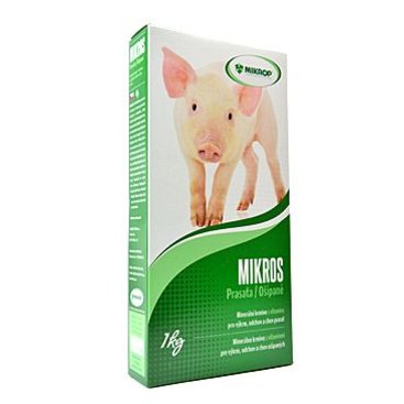 Mazlíčci - Mikros Prasata plv 1kg krabička