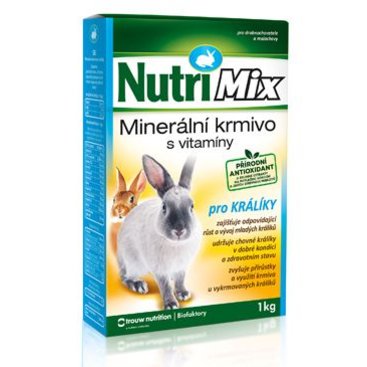 Mazlíčci - Nutri Mix pro králíky plv 1kg