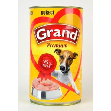 Mazlíčci - GRAND konz. pes drůbeží 1300g