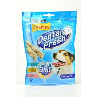 Mazlíčci - Friskies pochoutka pes DentalFresh 3 v 1 "S" 110g