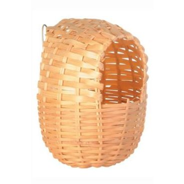 Mazlíčci - Hnízdo pro exoty proutěné 9x10cm TR