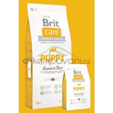 Mazlíčci - Brit Care Dog Puppy Lamb & Rice 12kg