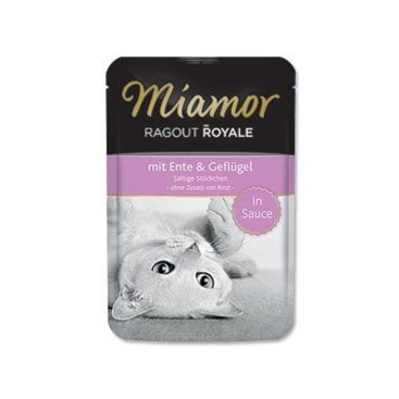 Mazlíčci - Miamor Cat Ragout kapsa kachna+drůbež ve šťávě 100g