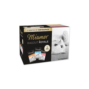 Mazlíčci - Miamor Cat Ragout kapsa Multi, krůta+losos+te 3x4x100g