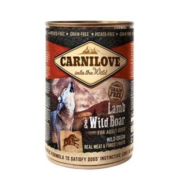 Mazlíčci - Carnilove Wild Meat Lamb & Wild Boar 400g