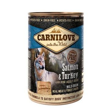 Mazlíčci - Carnilove Wild Meat Salmon & Turkey 400g