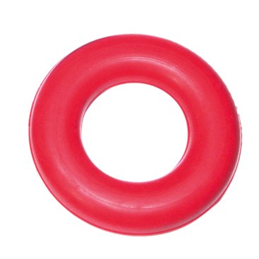 Ostatní - Posilovací  kroužek - středně tuhý - červený