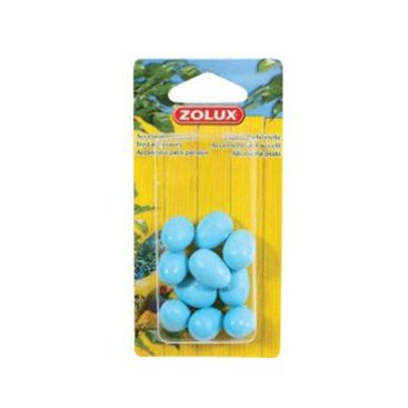 Mazlíčci - Falešná vejce kanárek 10ks modrá Zolux