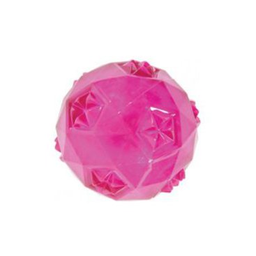 Mazlíčci - Hračka pes míček TRP BALL 6cm růžová Zolux