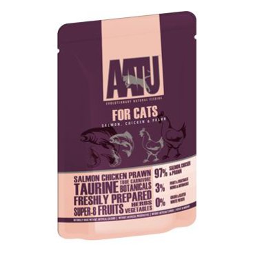 Mazlíčci - AATU Cat Salmon n Chicken n Prawn kaps. 85g