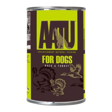 Mazlíčci - AATU Dog Duck n Turkey konz. 400g