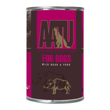 Mazlíčci - AATU Dog Wild Boar n Pork konz. 400g