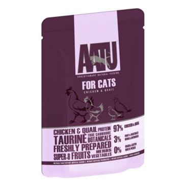 Mazlíčci - AATU Cat Chicken n Quail kaps. 85g