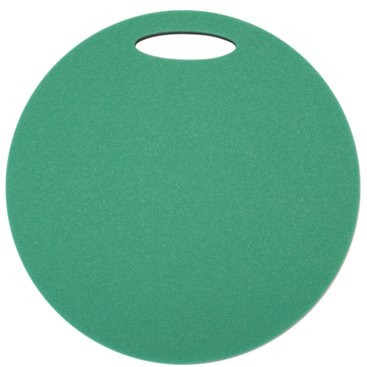 Kempování - Sedátko kulaté 2 vrstvé, průměr 350 mm, zelená/černá