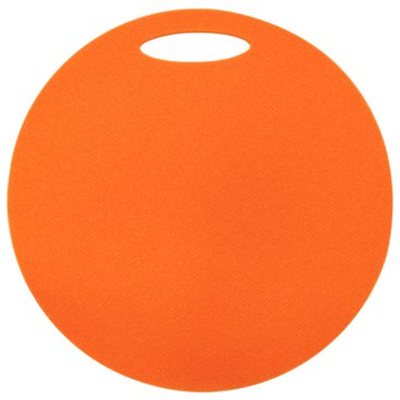 Kempování - Sedátko kulaté 1 vrstvé, průměr 350 mm - oranžové