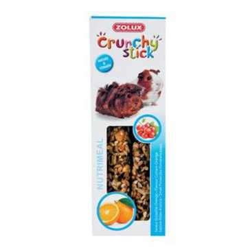 Mazlíčci - Pochoutka CRUNCHY STICK rybíz/pomeranč pro morče Zolux