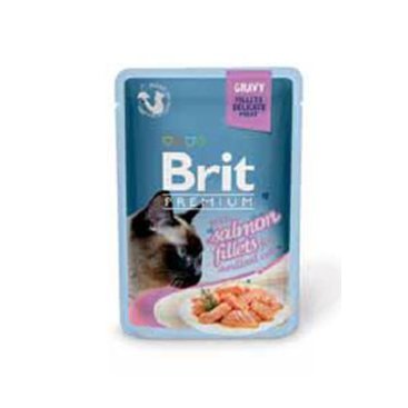 Mazlíčci - Brit Premium Cat D Fillets in Gravy for Sterilised 85g