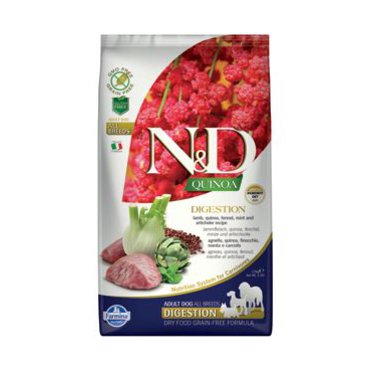 Mazlíčci - N&D GF Quinoa DOG Digestion Lamb & Fennel 2,5kg