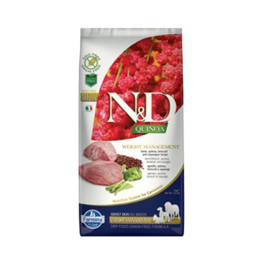 Mazlíčci - N&D GF Quinoa DOG Weight Mngmnt Lamb & Broccoli 7kg