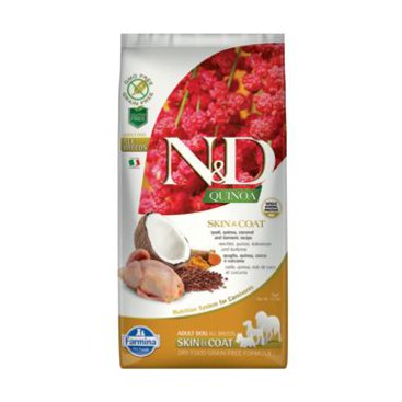Mazlíčci - N&D GF Quinoa DOG Skin&Coat Quail & Coconut 7kg