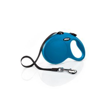 Mazlíčci - Vodítko FLEXI Classic NEW L pásek 5m/50kg modrá