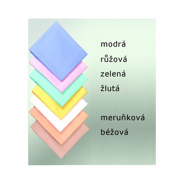 Domácnost - Prostěradlo bavlněné jednolůžkové 150x230cm zelené