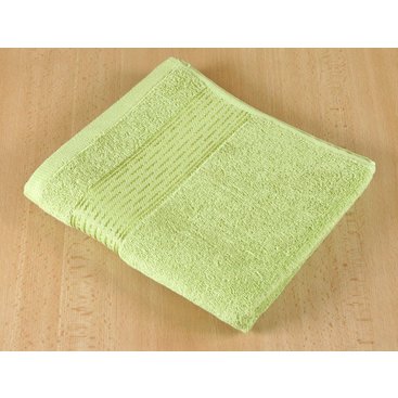Domácnost - Froté ručník 50x100cm proužek 450g sv.zelená