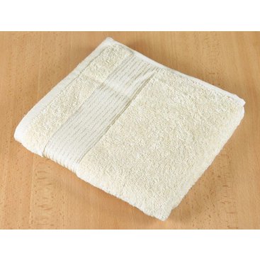 Domácnost - Froté ručník 50x100cm proužek 450g béžová