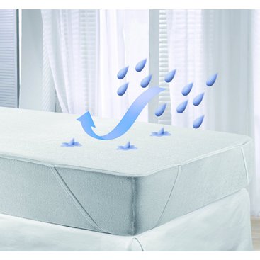 Domácnost - MOLTON chránič matrace nepropustný a prodyšný 160x200cm