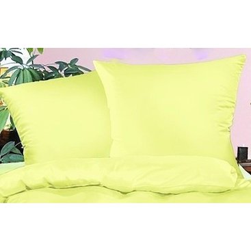 Domácnost - Povlak na polštářek krep 50x70cm-zip (sv.žlutá)