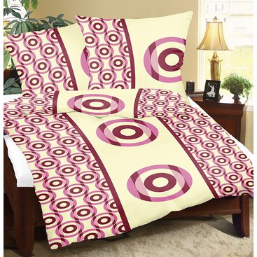 Domácnost - Povlečení krep francie 2x70x90 + 240x200 (R1041)