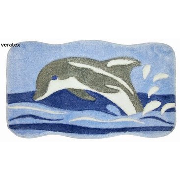 Domácnost - Koupelnová předložka 105 delfín 60x100 cm (105)