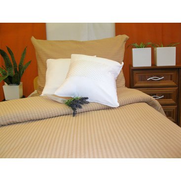 Domácnost - Dětské povlečení krep 45x64 90x130 (hnědá)